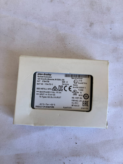 Allen-Bradley 1734-IT2I Ser C POINT I/O Thermocouple Input Module New Spare