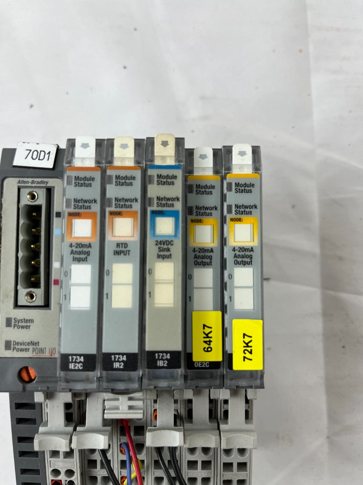 Allen-Bradley 1734 Point I/O DeviceNet Analog I/O RTD Bundle Tested Working