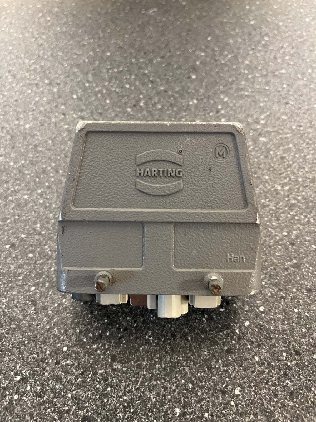 Harting Han Industrial Connector with Mixed Power & Data Modules - Used