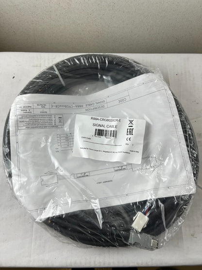 Omron R88A-CRGB020CR-E Servo Motor Signal Cable 20 m New Sealed Unused
