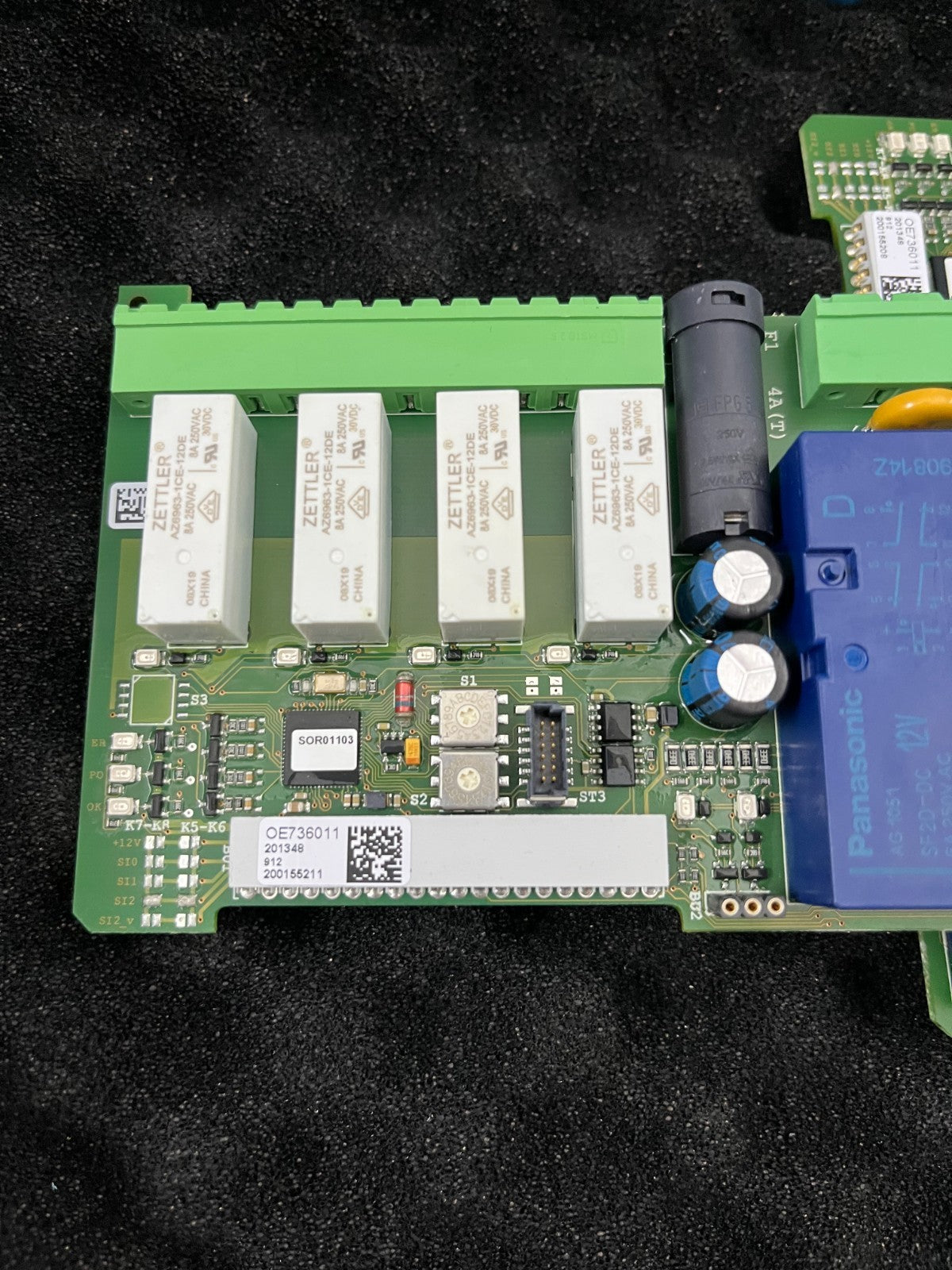 HBC Radiomatic Spare PCB Lot: 2x OE736011 & 1x Relay Board Bundle - Spare Parts