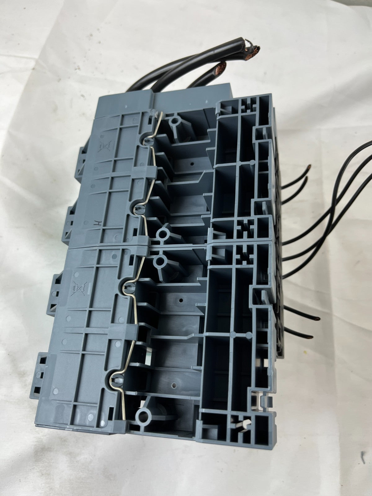 Siemens Sirius 3RV2011 Motor Starter Lot 3x MPCB 1.1-3.2A w Base Modules Used