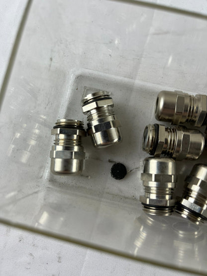 LAPP SKINTOP Stainless Steel Cable Glands M20 IP68 Lot Bundle 11x Used
