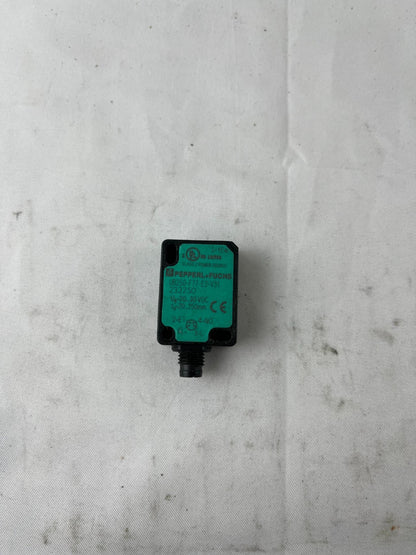 Pepperl+Fuchs UB250-F77-E2-V31 Ultrasonic Sensor 20-30VDC Used Spare Unit