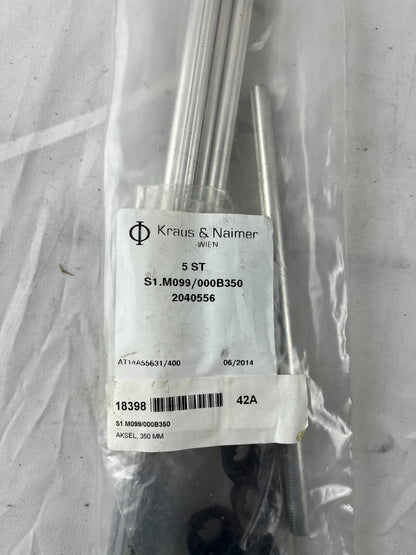 Kraus Naimer Shaft Extension Kit S1 M099/000B350 350mm 5pcs Austria New Sealed
