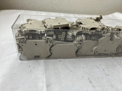Weidmüller WDU 2.5 DIN Rail Terminal Blocks Lot Used Spares Good Condition