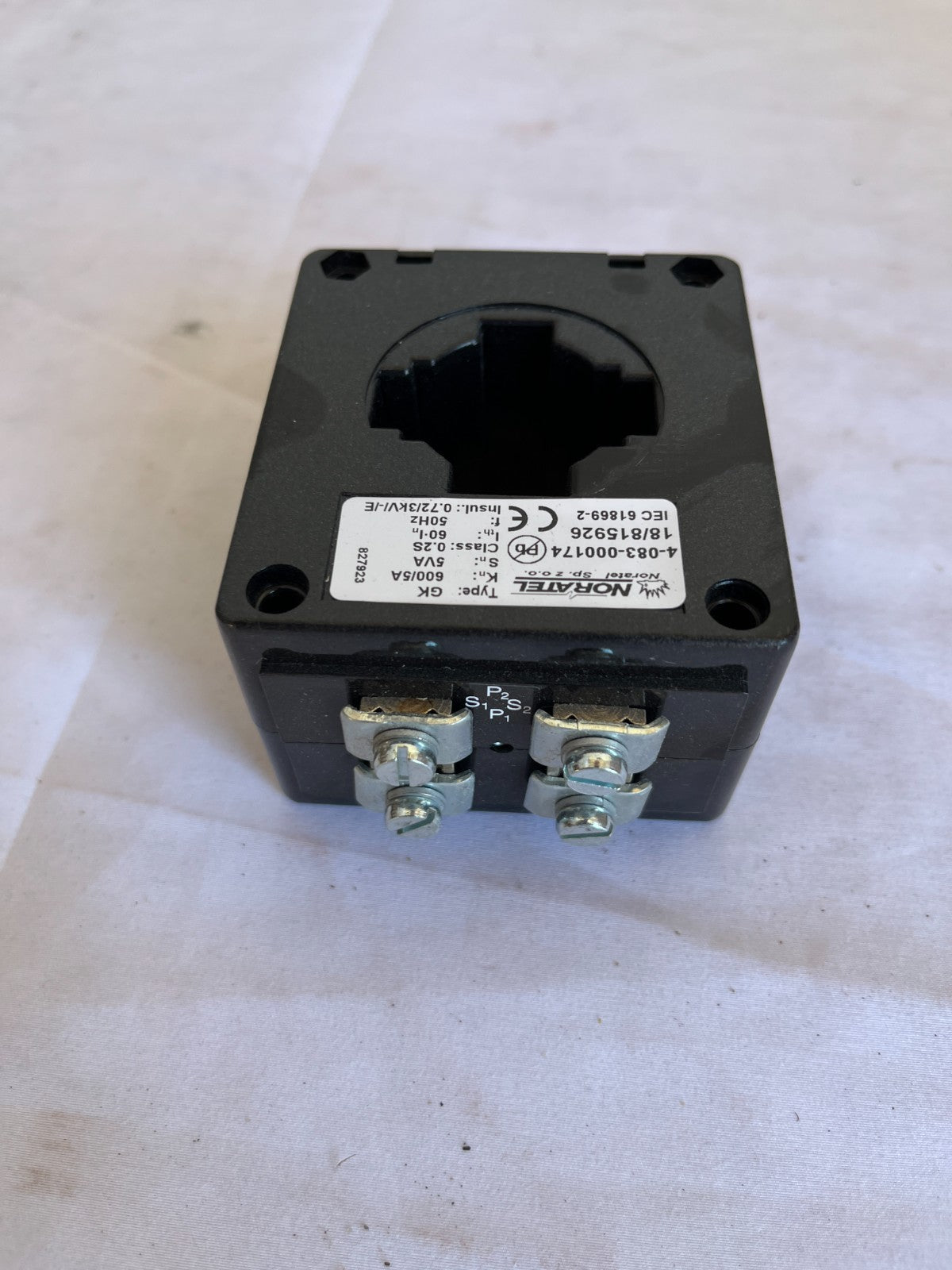 Noratel GK 600/5A Current Transformer Class 0.2S 5VA IEC 61869-2 New Spare Unit