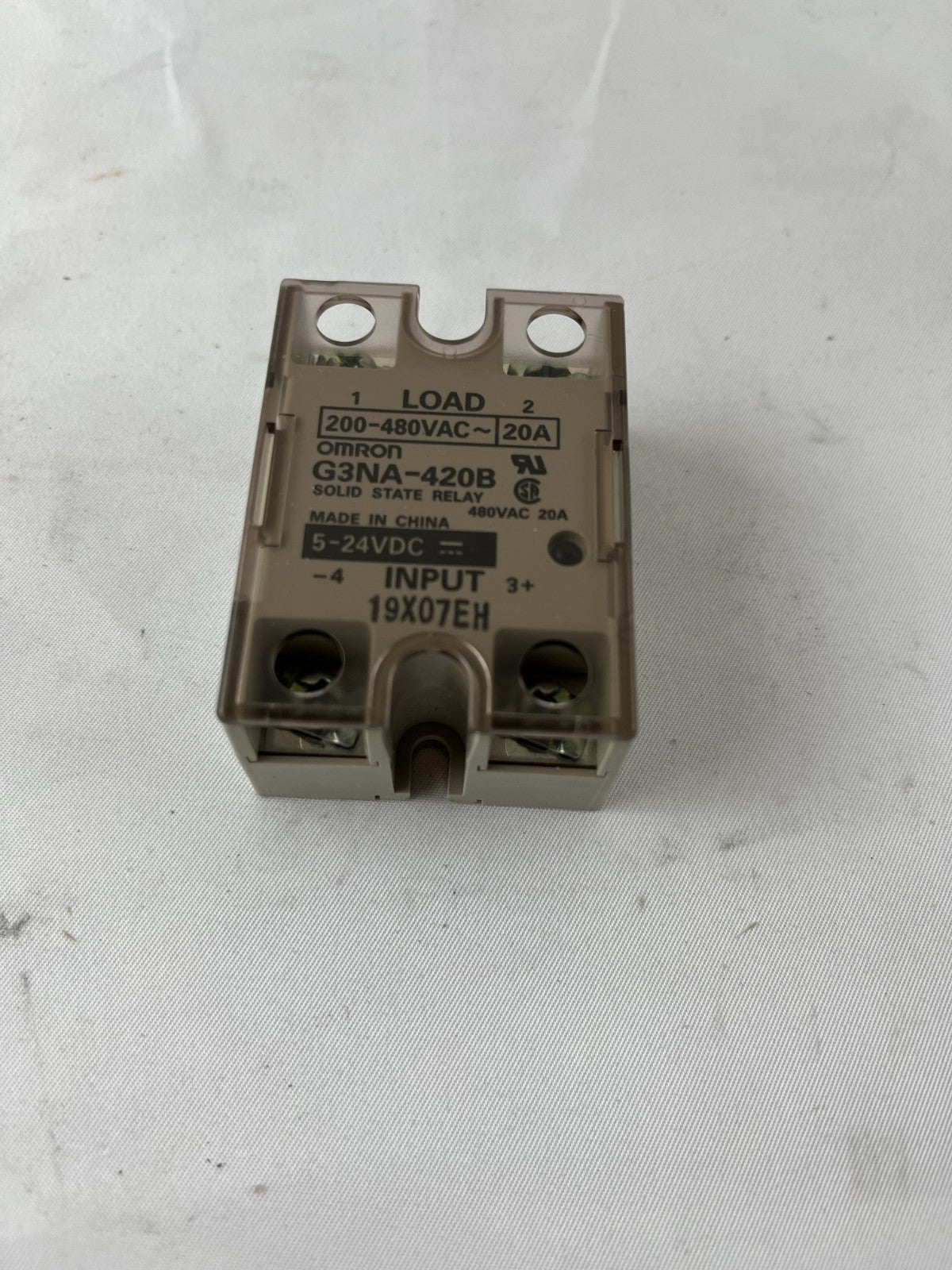 Omron G3NA-420B Solid State Relay, 1-Phase 20A 200–480VAC Load, 5–24VDC Input