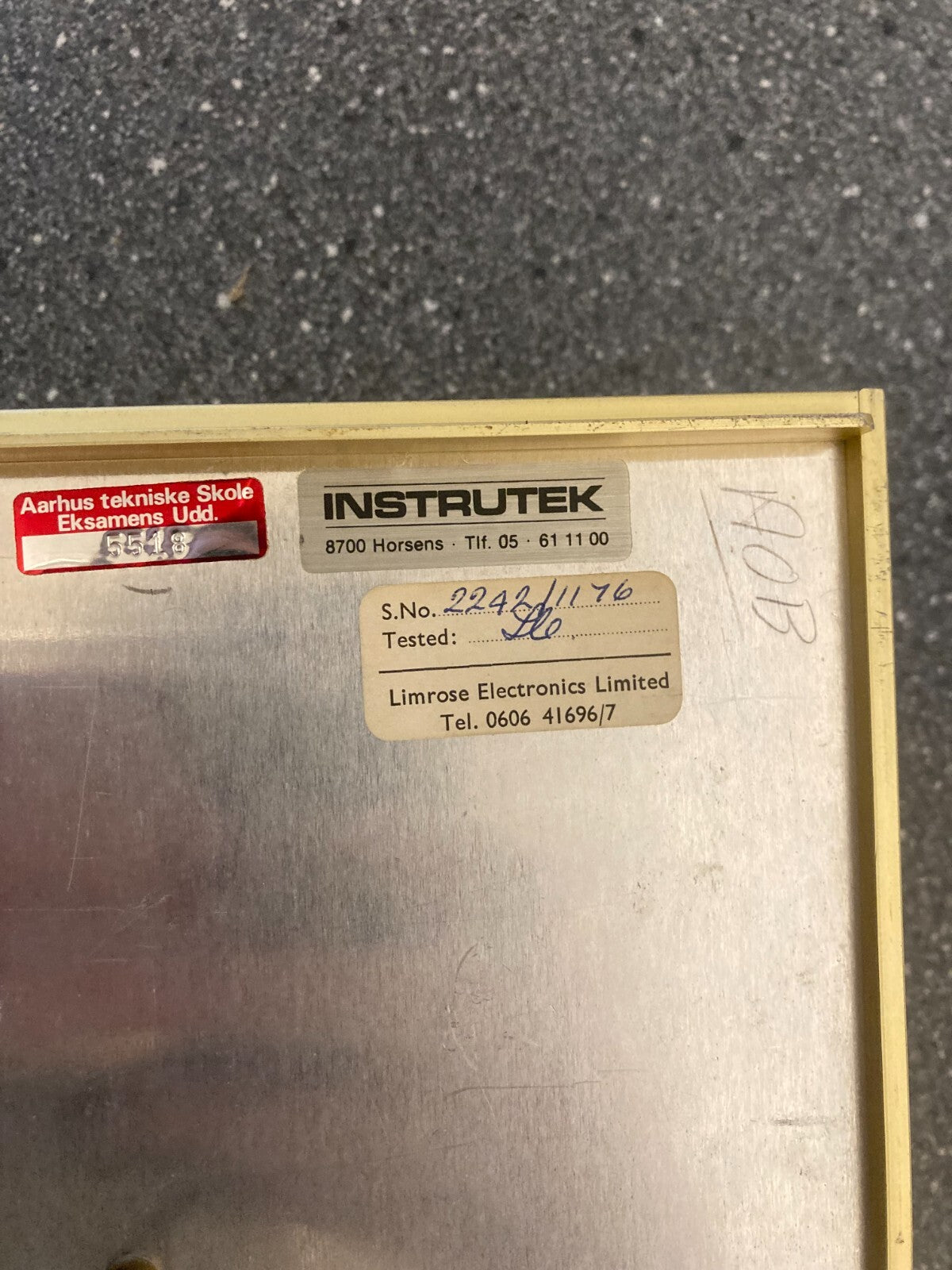 1972 Limrose Electronics IC Patchboard Model CK2 0022, Vintage Electronics