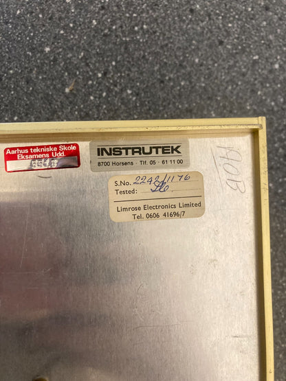 1972 Limrose Electronics IC Patchboard Model CK2 0022, Vintage Electronics