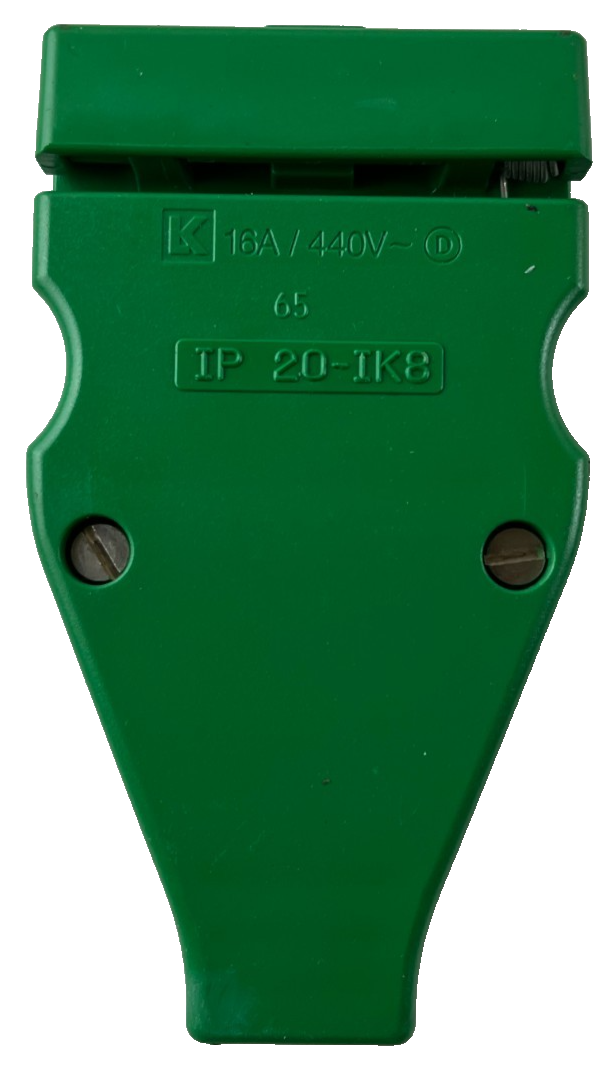 LK Lauritz Knudsen TP 20-TK8 16A 440V Industrial Connector IP20 IK8 Used Spare