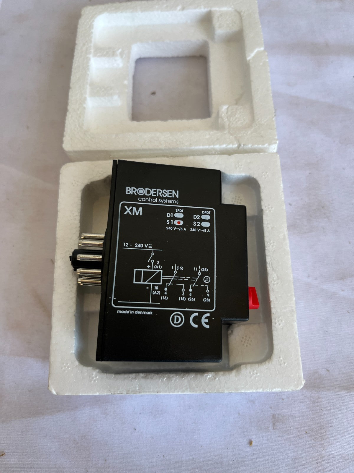 Brodersen UNIC XM Timer Relay 12-240V AC/DC Multi Function New Spare Unit