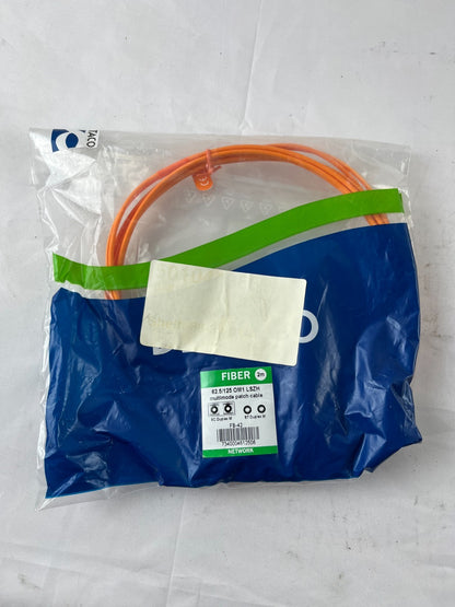 62.5/125 OM1 Fiber Patch Cable 2m SC Duplex to ST Duplex LSZH New Spare Part