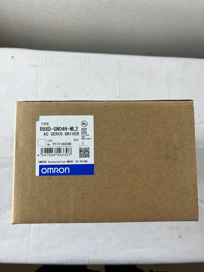 Omron R88D-GN04H-ML2 AC Servo Driver 400W 200–240V 1-Phase New in Box