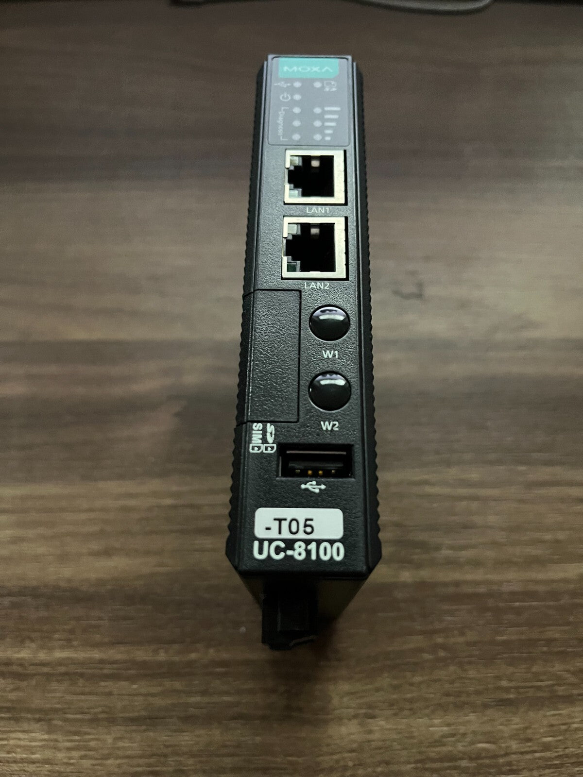Moxa UC-8100-LX Industrial IoT Gateway - Dual LAN, Compact Design, Used, Tested
