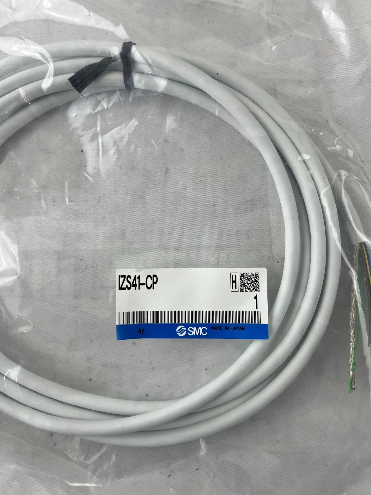 SMC IZS41-CP Cable Assy for Electrostatic Sensor New Unused Working Spare