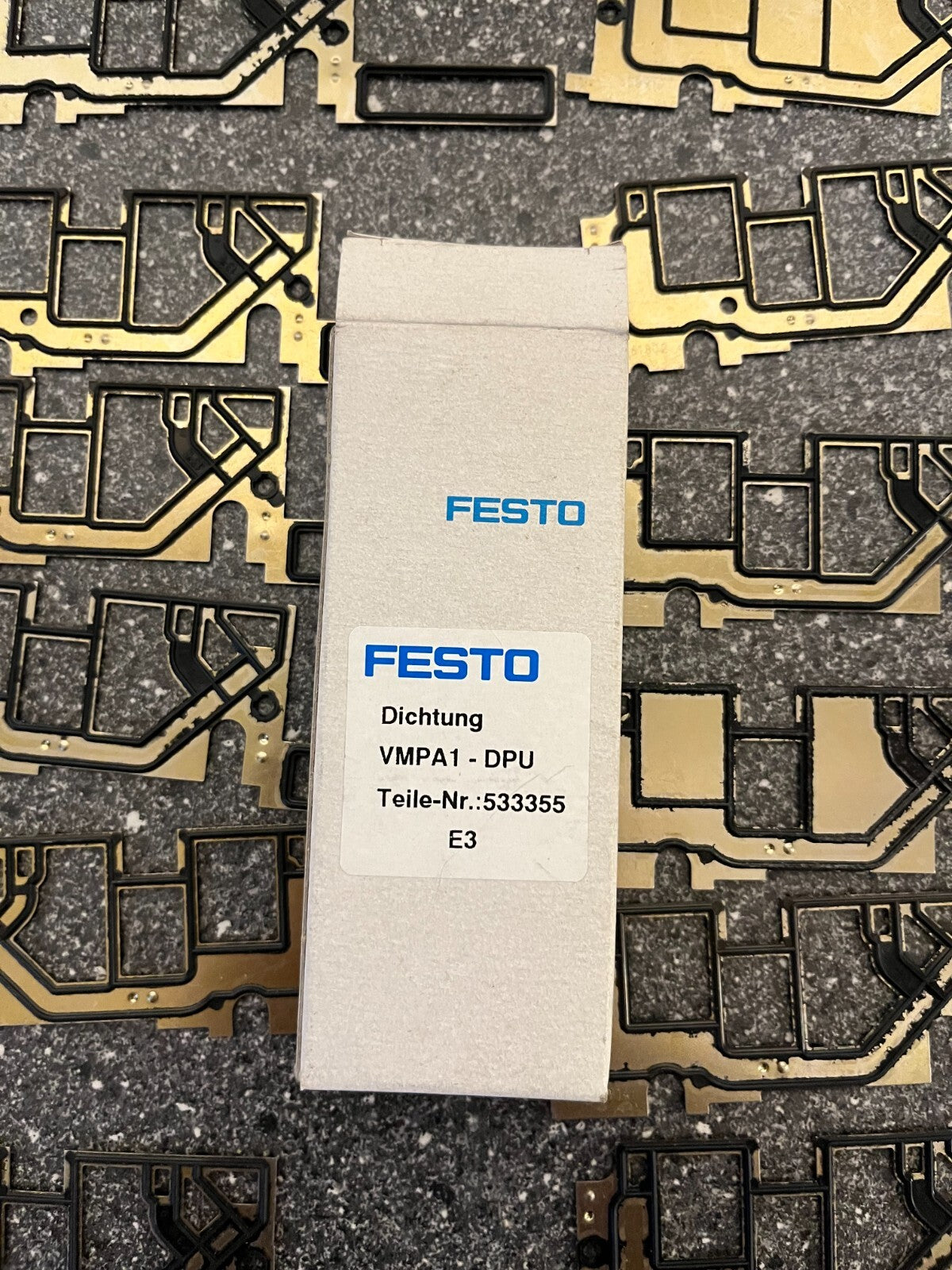 Lot of 13 Festo VMPA1-DPU Gaskets Seals - Part #533355 - New in Box - Bundle
