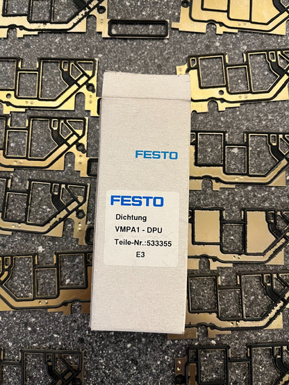 Lot of 13 Festo VMPA1-DPU Gaskets Seals - Part #533355 - New in Box - Bundle