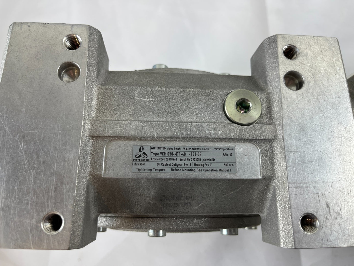 Allen-Bradley MPL-B1520F-SJ24AA Servo Motor Wittenstein VDH050-MF1-40 Gearbox