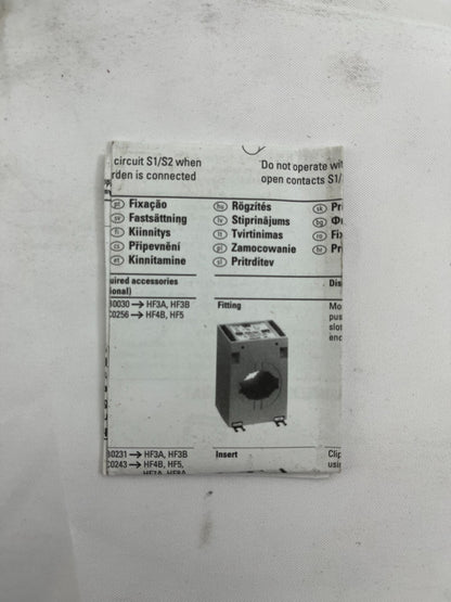Eaton HFS-1000/5A Current Transformer, 1000A/5A, New Open Box, 741E0025