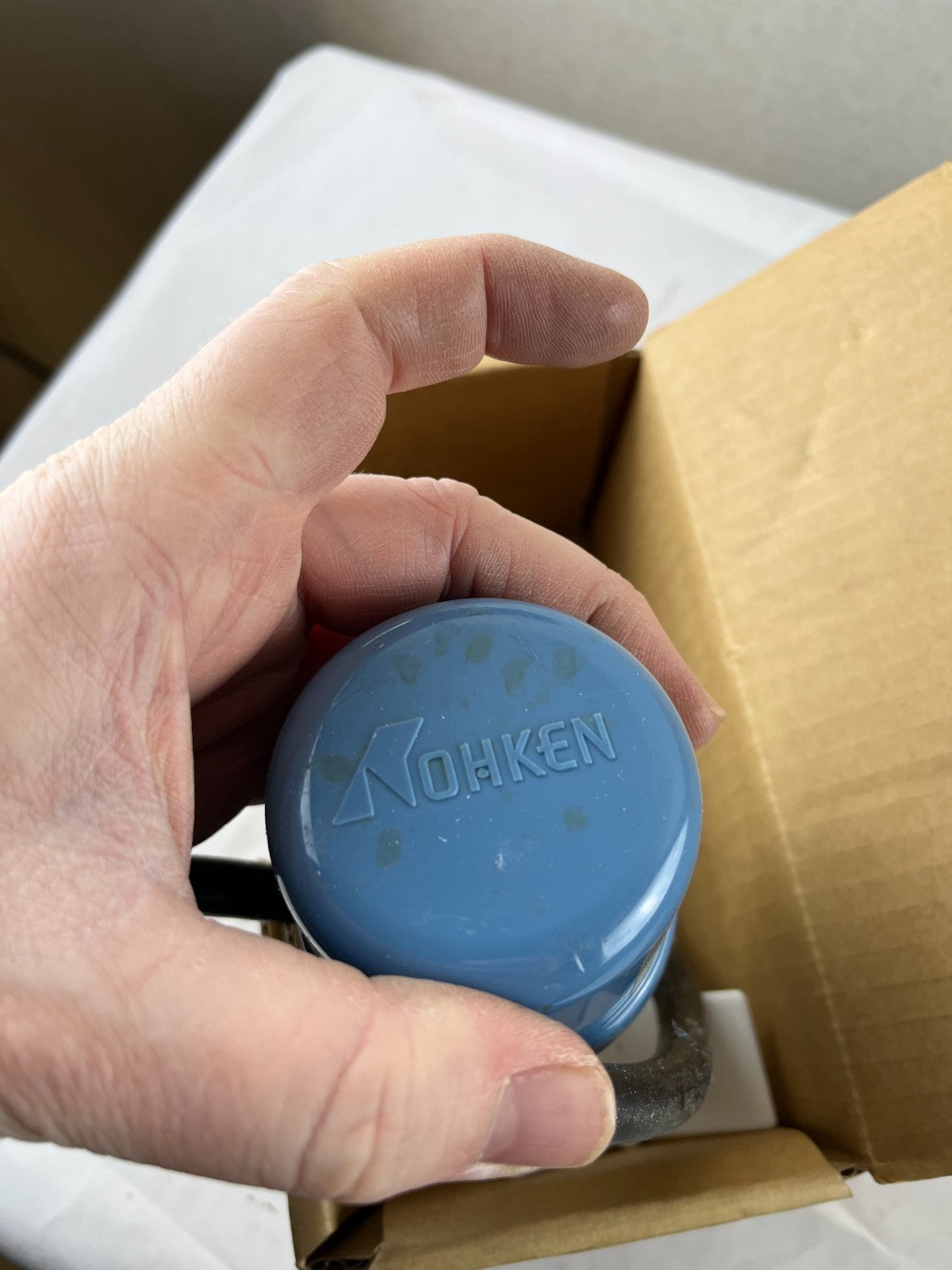 Nohken R7-X Rotary Paddle Level Sensor 240V AC NEW Japan Plastic Extruder Switch