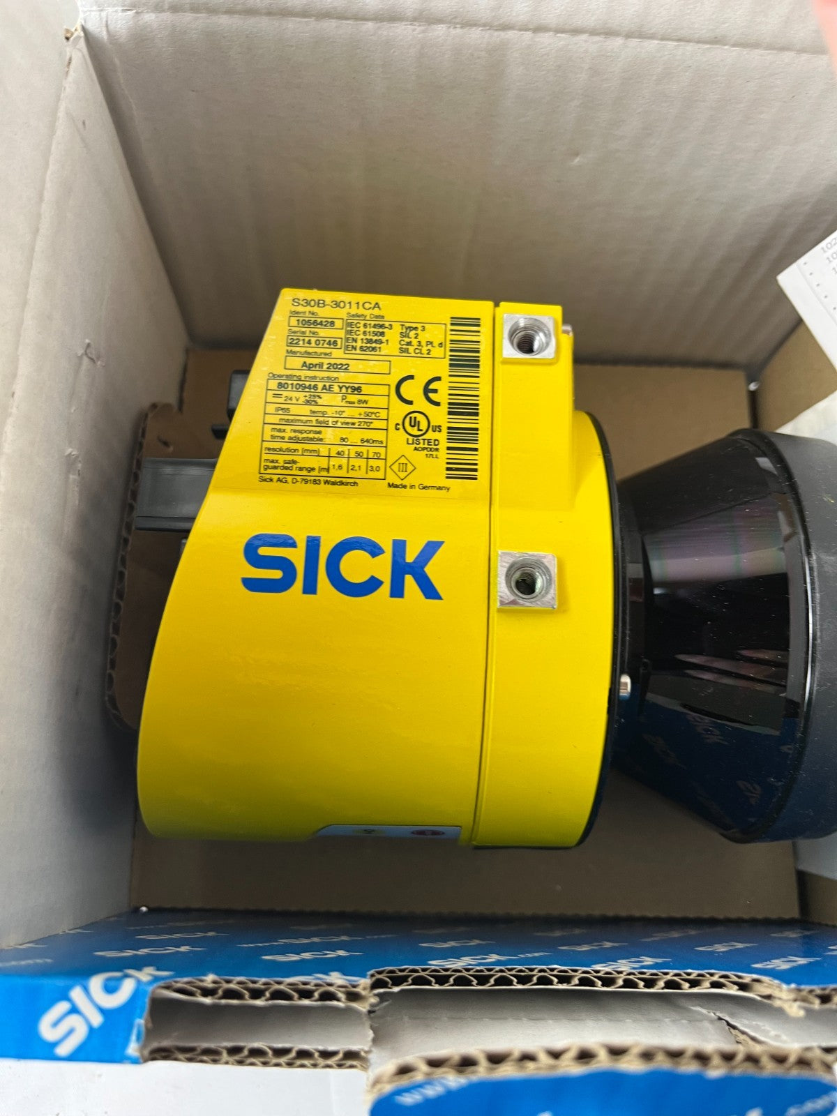 SICK S30B-3011CA S300 Advanced Safety Laser Scanner 3 m 270° New in Box