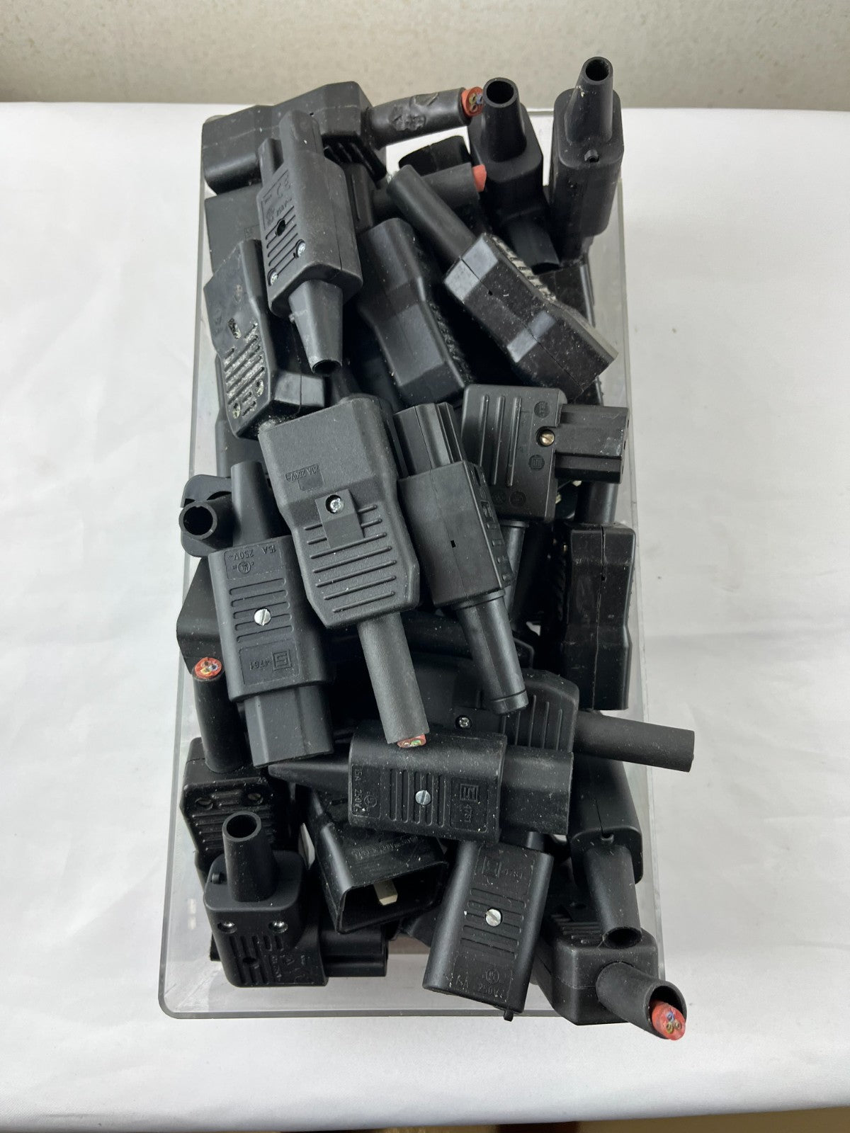 Bulk Lot IEC 60320 C13 C14 Power Connectors Cables Computer PDU Mixed New Used