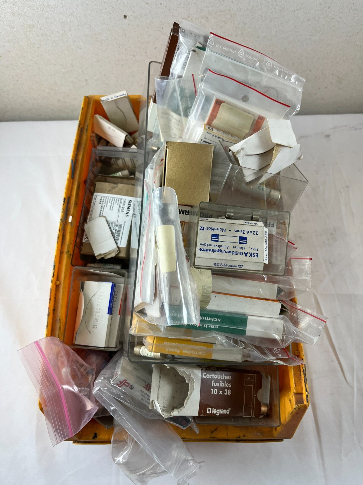 Mixed Brand 10x38 and 250V Cartridge Fuses Assorted Lot – Mostly New Spares