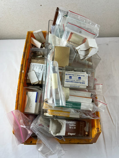Mixed Brand 10x38 and 250V Cartridge Fuses Assorted Lot – Mostly New Spares