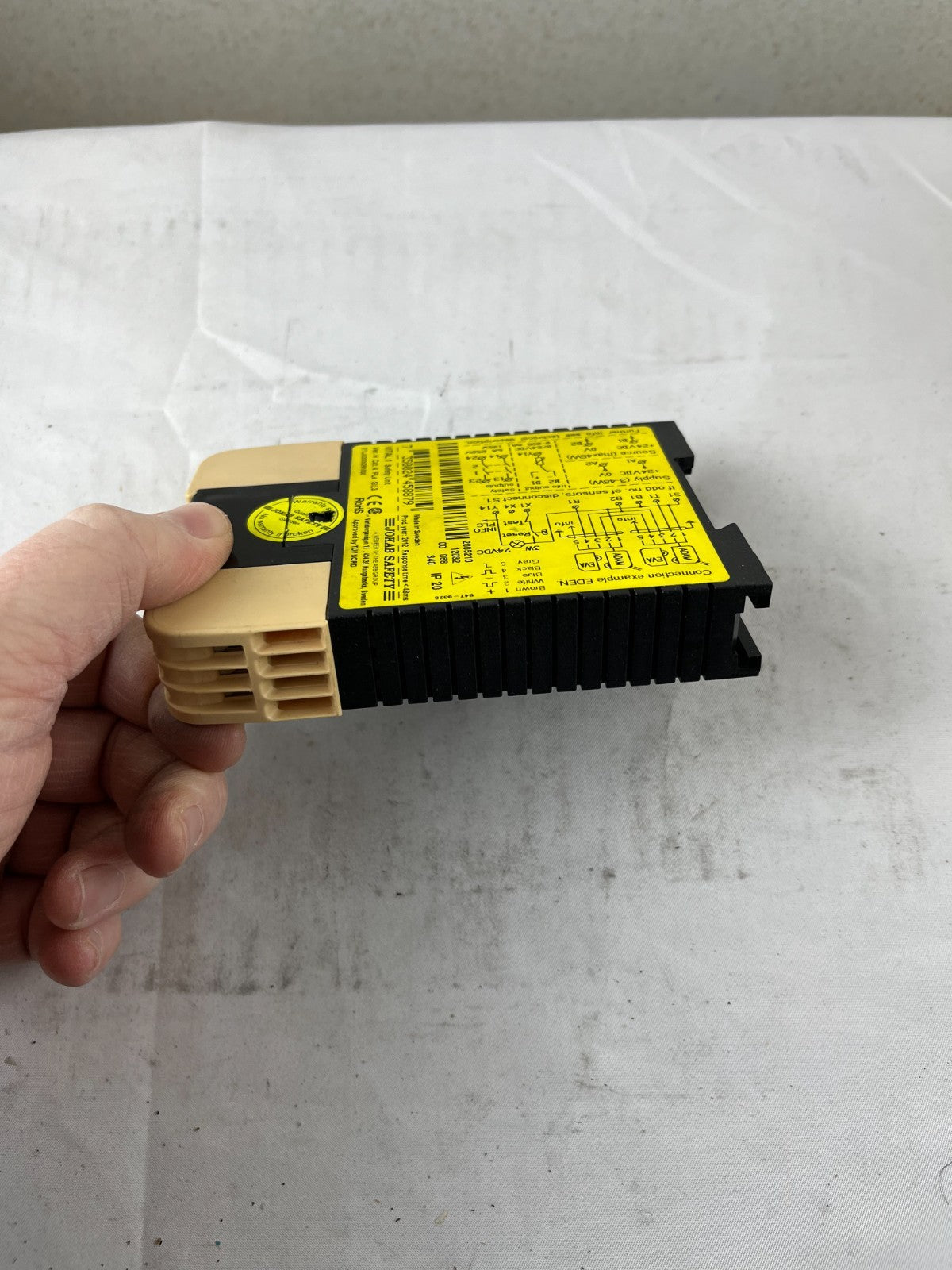 ABB Jokab Safety Vital 1 24VDC Safety Controller 2NO Outputs USED Spare Part