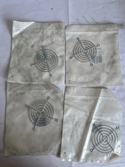 Ebm‑Papst 250‑870 Steel Finger Guard For 80Mm Fans Lot Of 4 New Spare Units