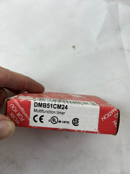Carlo Gavazzi DMB51CM24 Multifunction Timer Relay 24-240VAC/DC New in Box