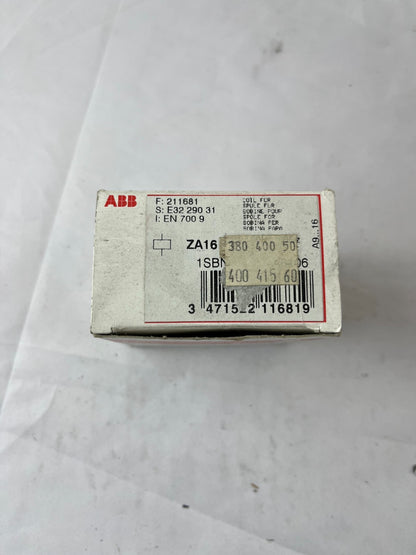 ABB ZA16-81 Contactor Coil 380–400 V 50 Hz / 400–415 V A9–A16 1SBN152406R806