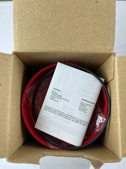 Fulleon 626‑113 Electronic Sounder Horn 110–240V AC IP65 Red Base New UK Made
