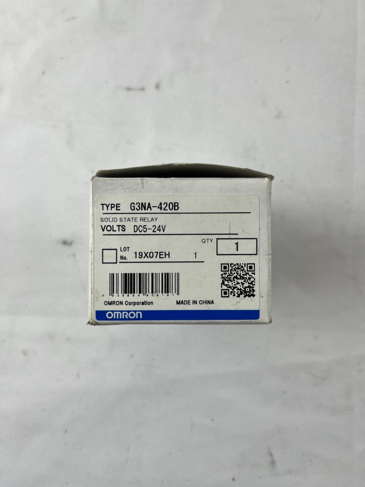 Omron G3NA-420B Solid State Relay, 1-Phase 20A 200–480VAC Load, 5–24VDC Input