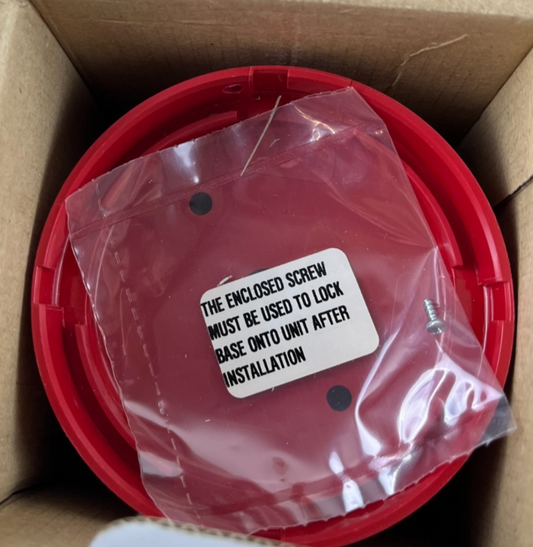 Fulleon 626‑113 Electronic Sounder Horn 110–240V AC IP65 Red Base New UK Made