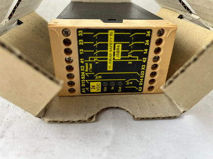 Jokab Safety JSBR4 Safety Relay 24 VDC 3NO/1NC NEW in Box Spare Part