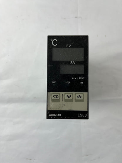 Omron E5EJ-A2HB Digital Temperature Controller 48x96mm 100-240VAC Heater Burnout