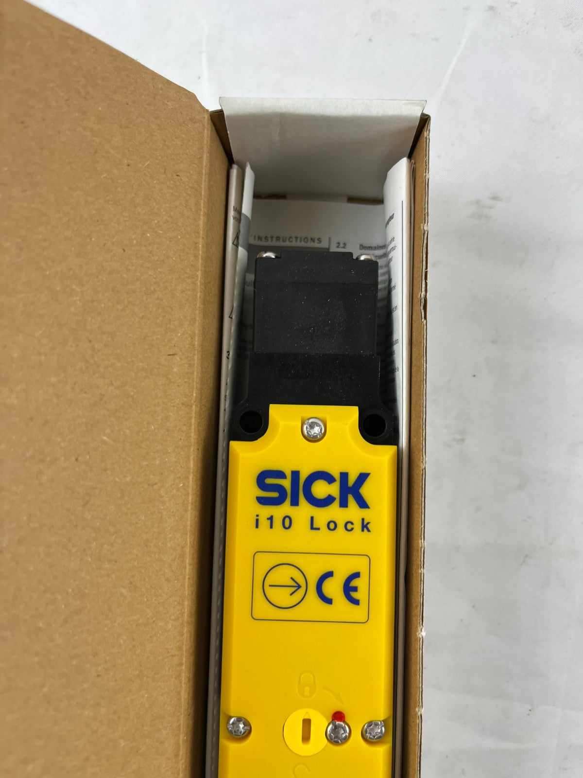 SICK i10-E0233 Safety Interlock Switch Lock 1000N 24V SIL3 PLe NEW 6022585