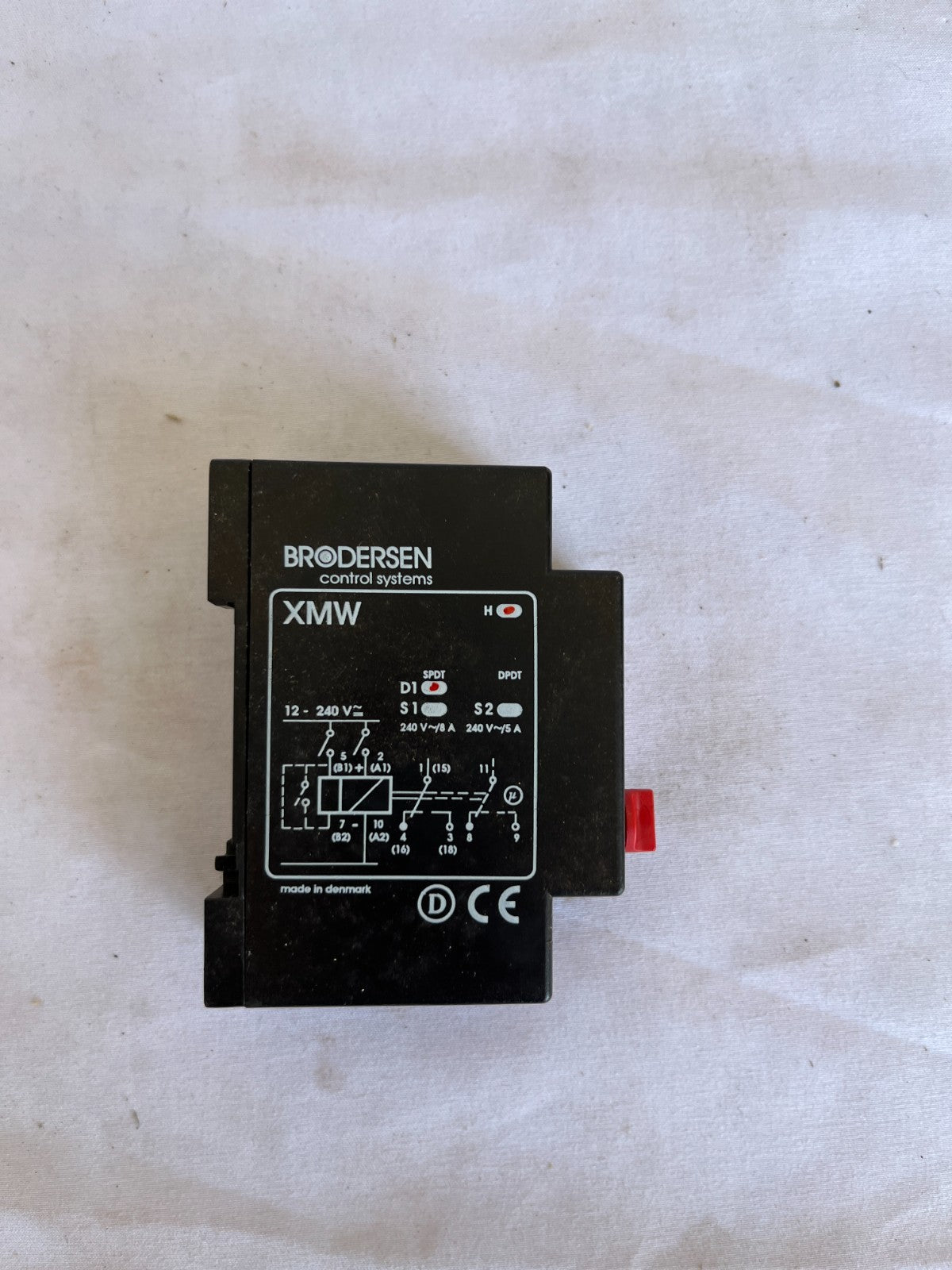 Brodersen UNIC XMW Timer Relay 12-240V AC/DC Multi Function New Spare Unit