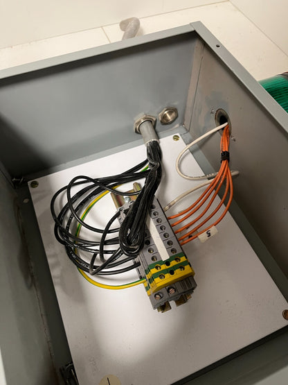 Allen-Bradley Signal Tower & Hoffman A-12N106 Control Box Used Working Condition