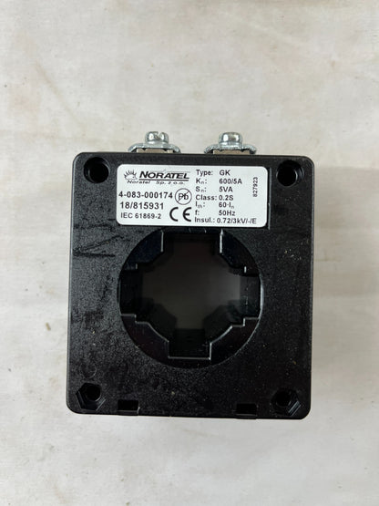 Noratel GK Current Transformer 600/5A 5VA Class 0.2S New in Box Spare Unit
