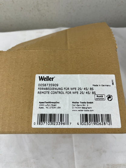 Weller WFE Remote Control 0058735909 for WFE 2S 4S 8S Fume Extractors New