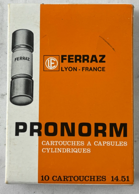 Ferraz Pronorm Cylindrical Fuse Cartridges 10pcs Box New Unused Spare Set
