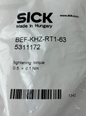 SICK BEF‑KHZ‑RT1‑63 Cylinder Sensor Mounting Bracket 8–63 mm 5311172 New Sealed
