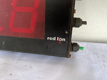 Red Lion Ld4 Series Large Led Display Counter Ld4B6P Used Working Spare Unit