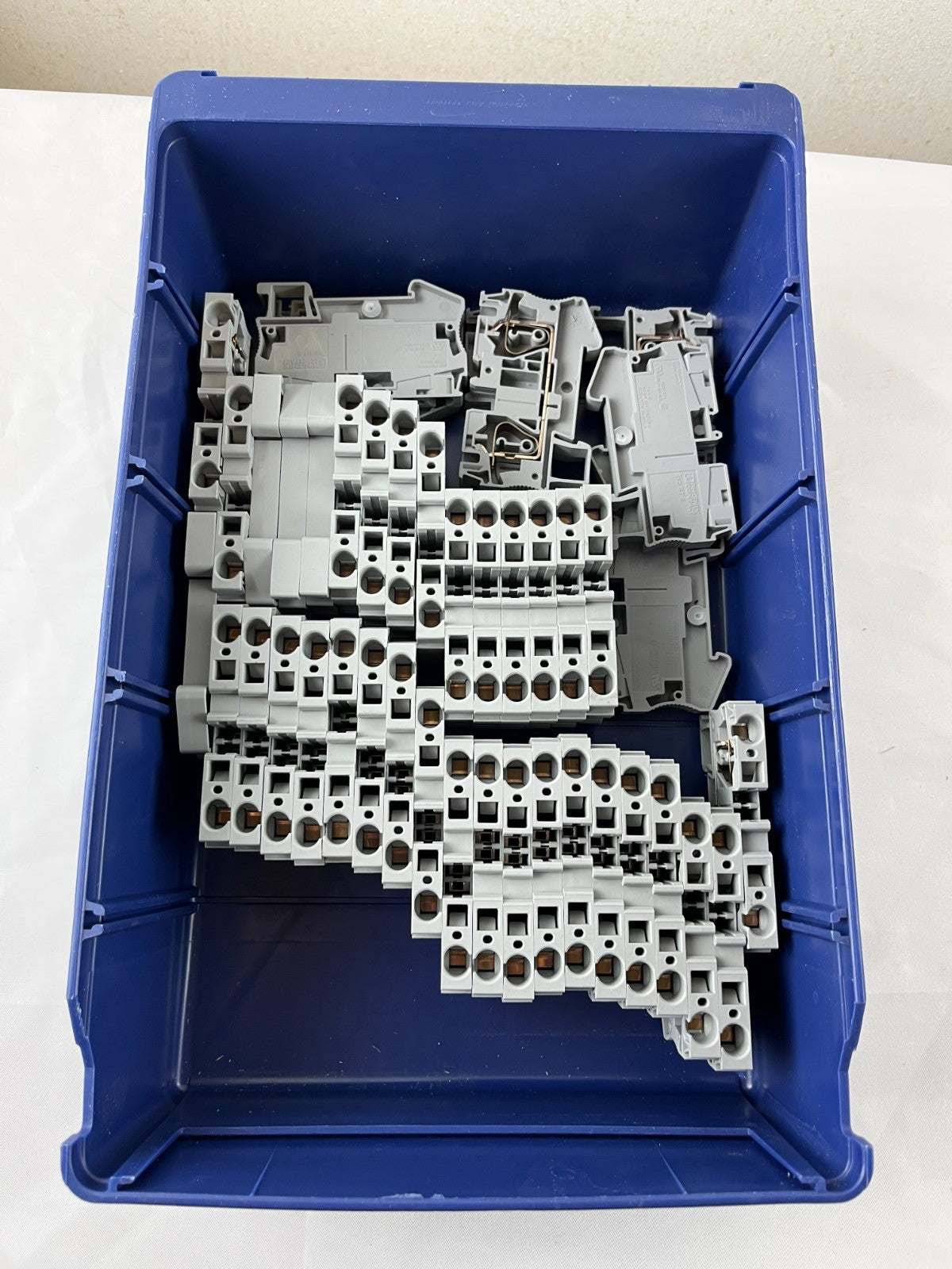 Phoenix Contact ST 6 Terminal Block Lot 1000V 41A Used Gray Spring ~40pc Bulk