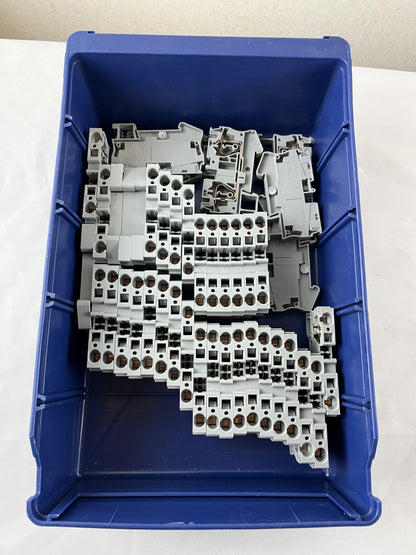 Phoenix Contact ST 6 Terminal Block Lot 1000V 41A Used Gray Spring ~40pc Bulk