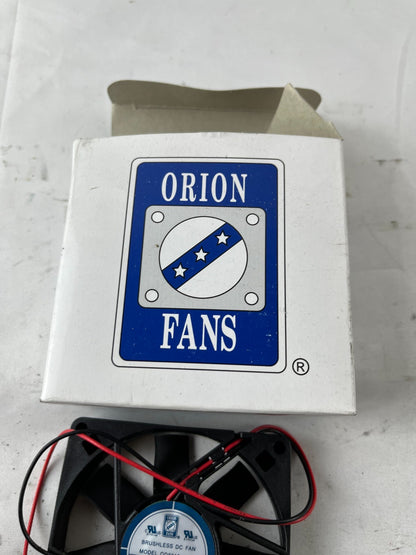Orion OD8015-12MB Brushless DC Cooling Fan 12V 0.12A Ball Bearing New Spare