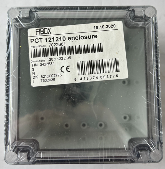 FIBOX PCT 121210 Enclosure 120x122x95 mm Polycarbonate New Unused Spare Part